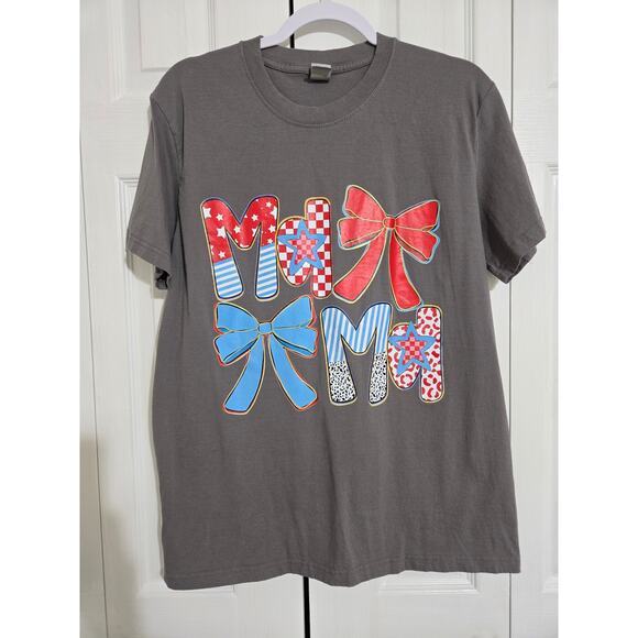 Digi print premium medium women's gray tshirt - Picture 1 of 7